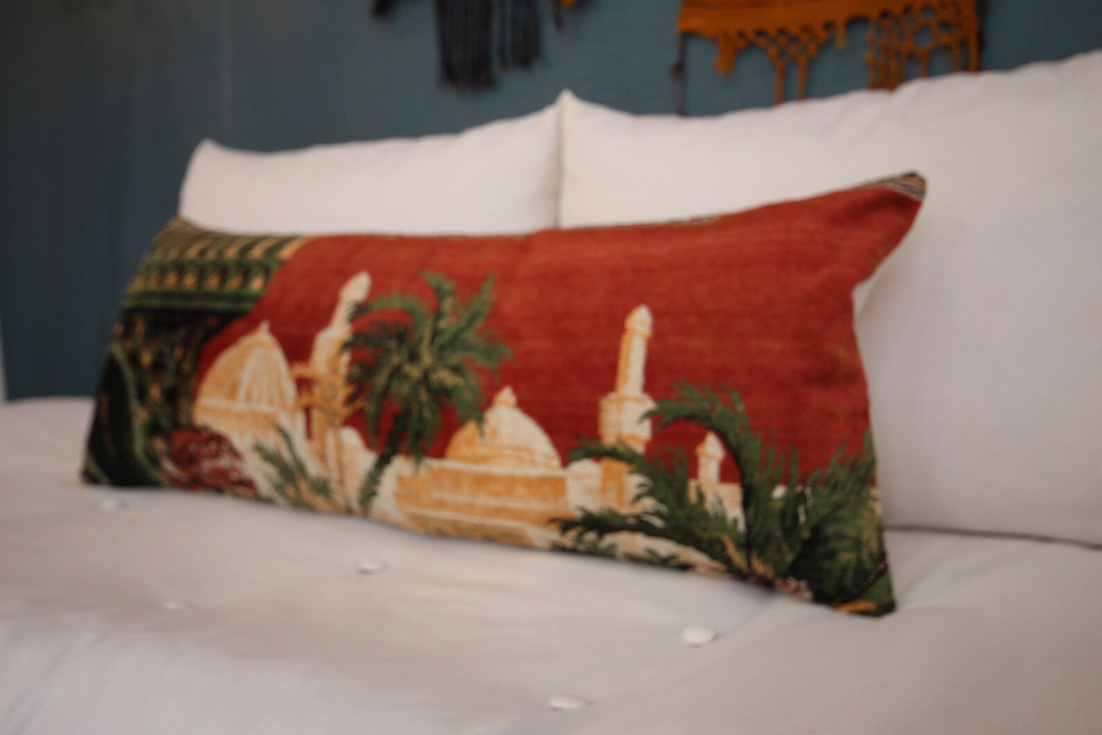 Red Bolster Pillow Covers 14x36 Red Lumbar Pillow for Sofa Etsy UK