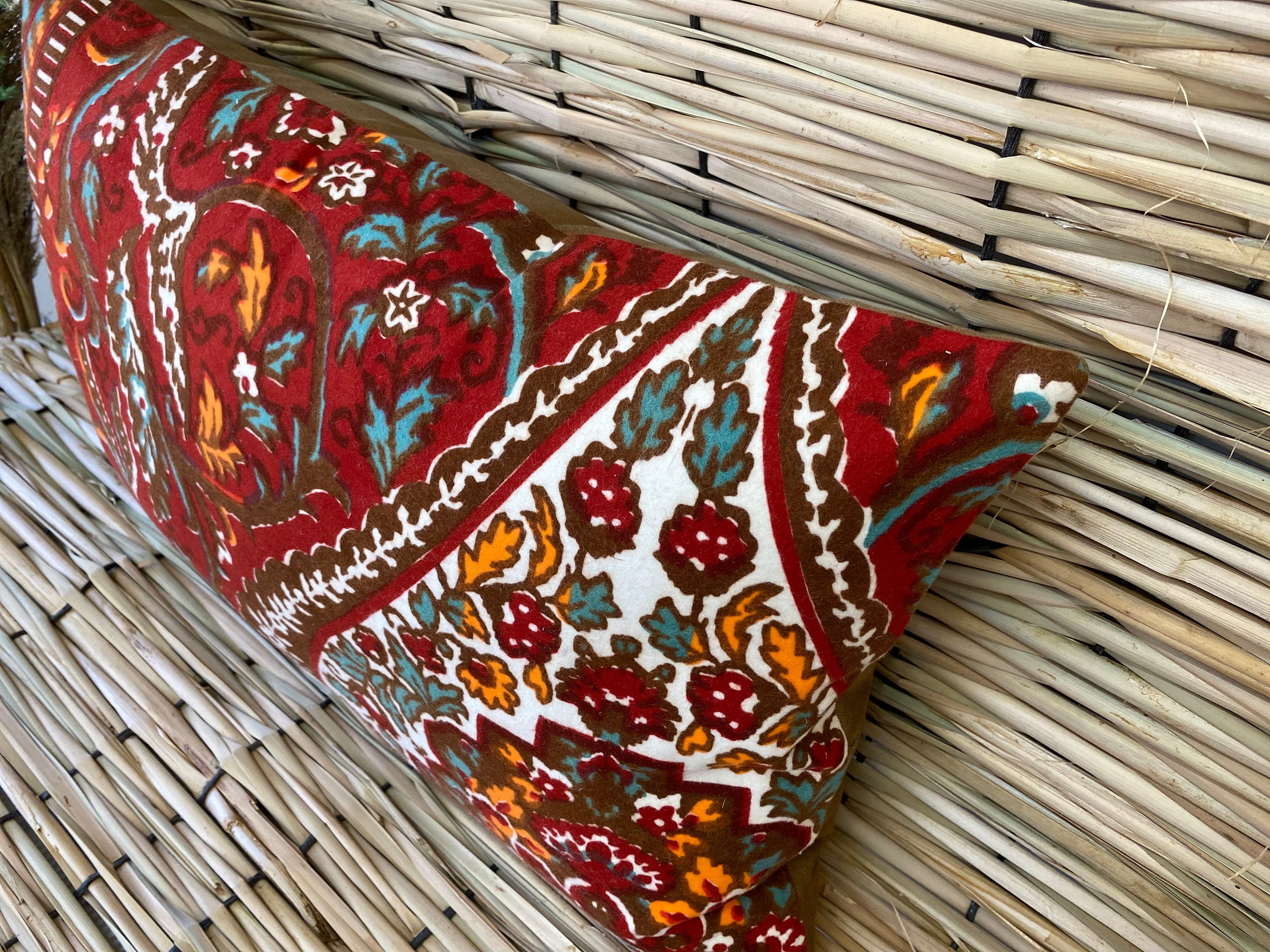 Farmhouse Decor Red Pillow Cases 16x24 Claret Red Pillow Etsy UK