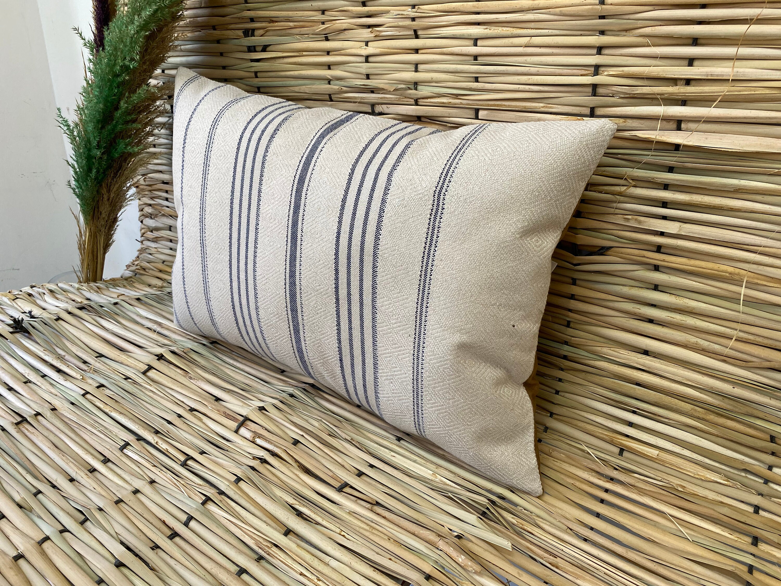 Boho Home Tan Pillow Covers 12x20 Throw Pillow Cases Linen Etsy