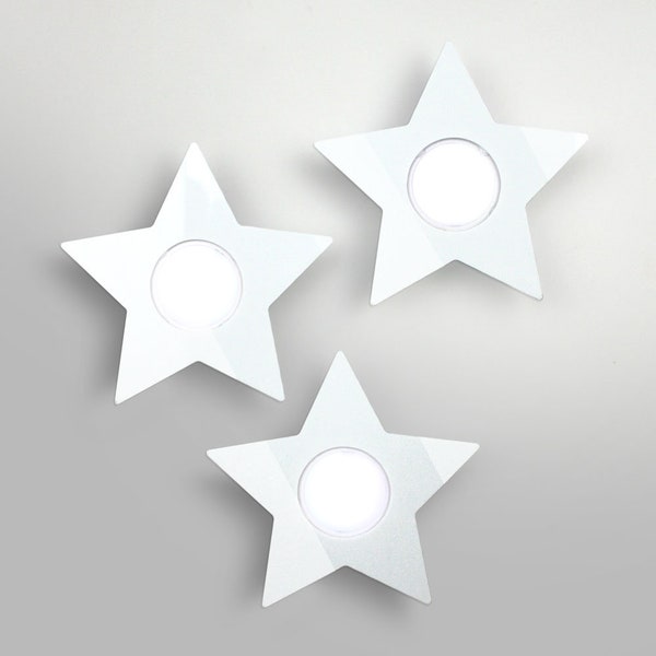 Decorative Star Wall Lights - Nursery Ideas - Nursery Furniture - Nursery Deco - Night Lights - Battery Lights - Nursery Themes