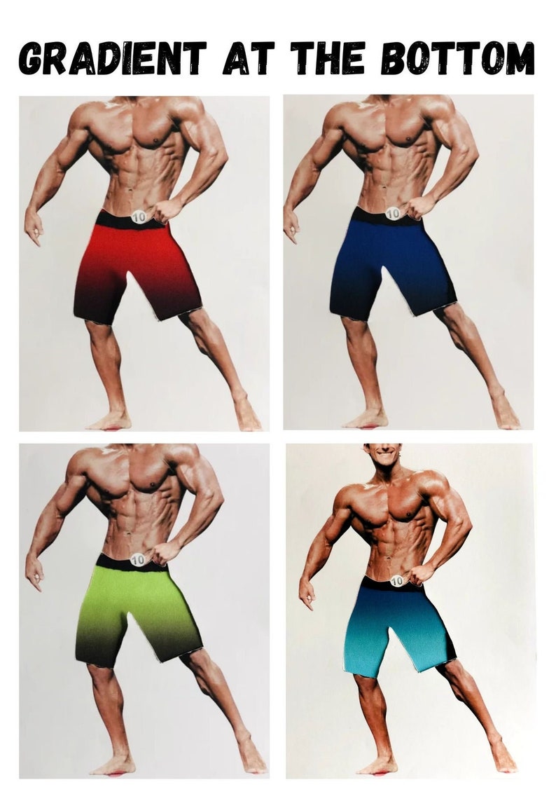 IFBB NPC WBFF Custom Made Men's Physique Shorts / Mens Etsy