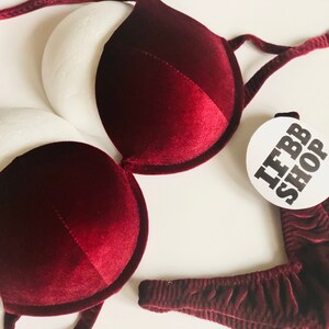 Custom velvet wellness posing competition suit IFBB NPC WBFF - figure practice posing bikini