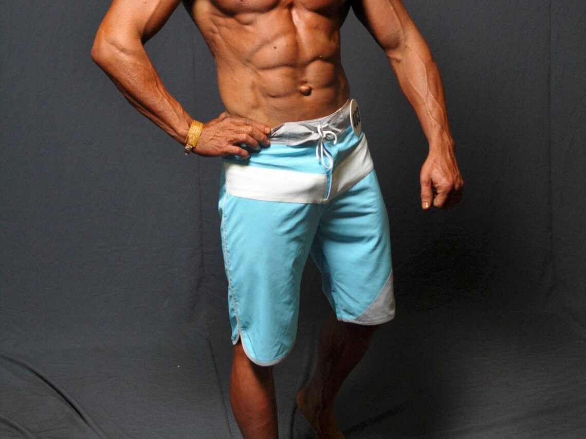 Custom made Mens Physique Board Shorts Competition Shorts Etsy