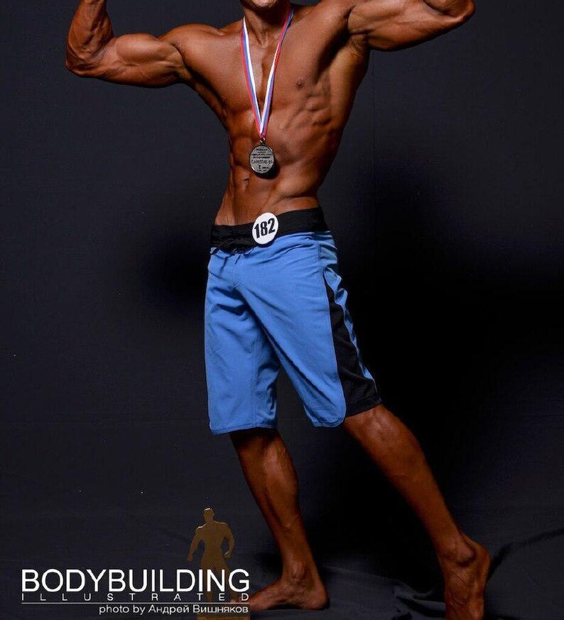 Men's Physique Shorts / Mens Physique Shorts / BoardShorts Etsy
