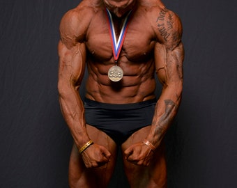 Custom men&#39;s bodybuilding classic physique posing trunks for competition mr Olympia