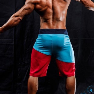 Custom made men's stage physique boardshorts IFBB NPC WBFF