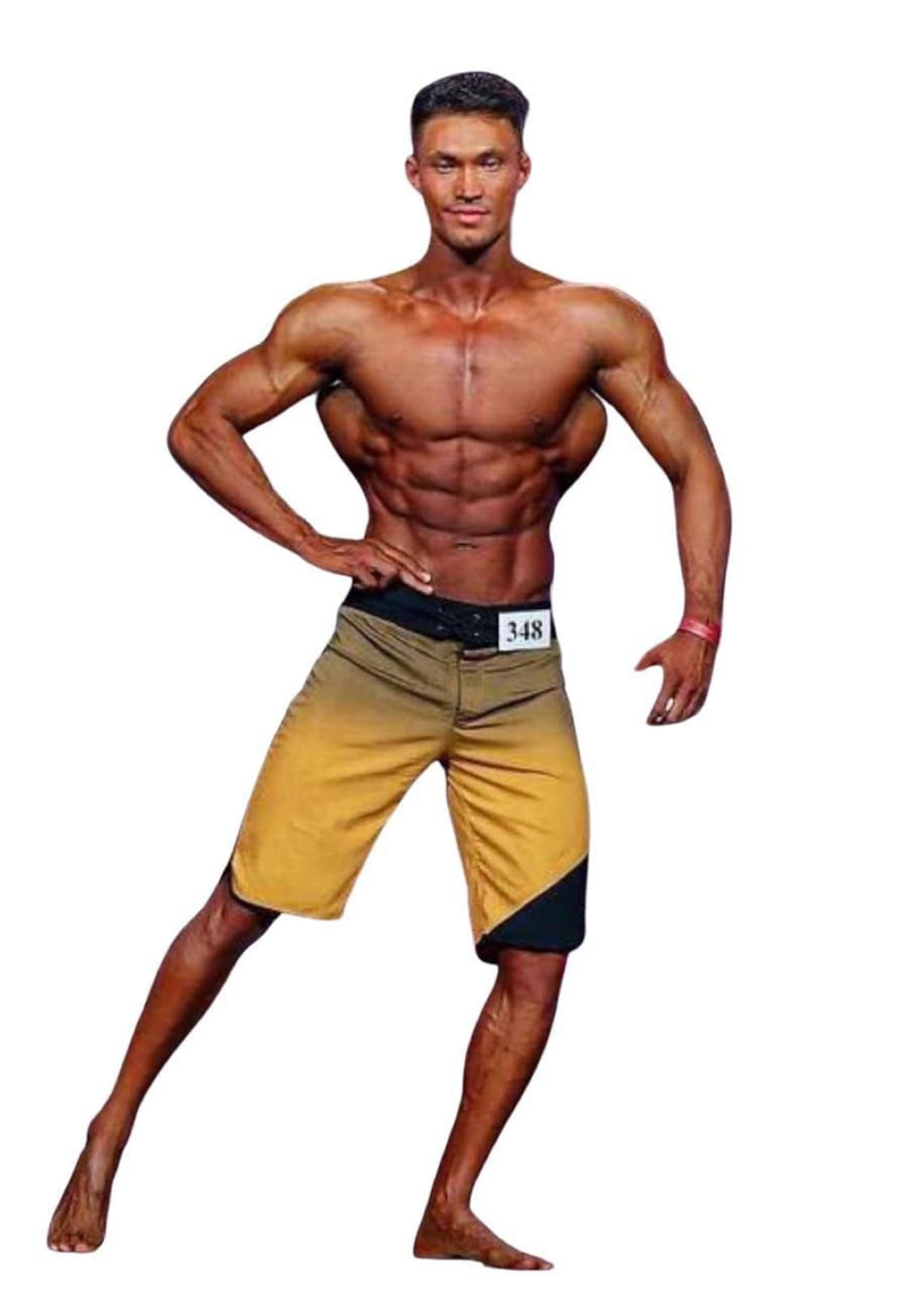 Custom made Mens Physique BoardShorts Competition Shorts Mens Etsy