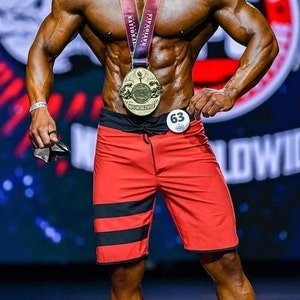 Сompetition posing suit - posing physique shorts for men&#39;s IFBB NPC WBFF