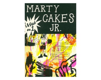 MARTY CAKES JR. (Número 1) // Fanzine Riso de Folded City