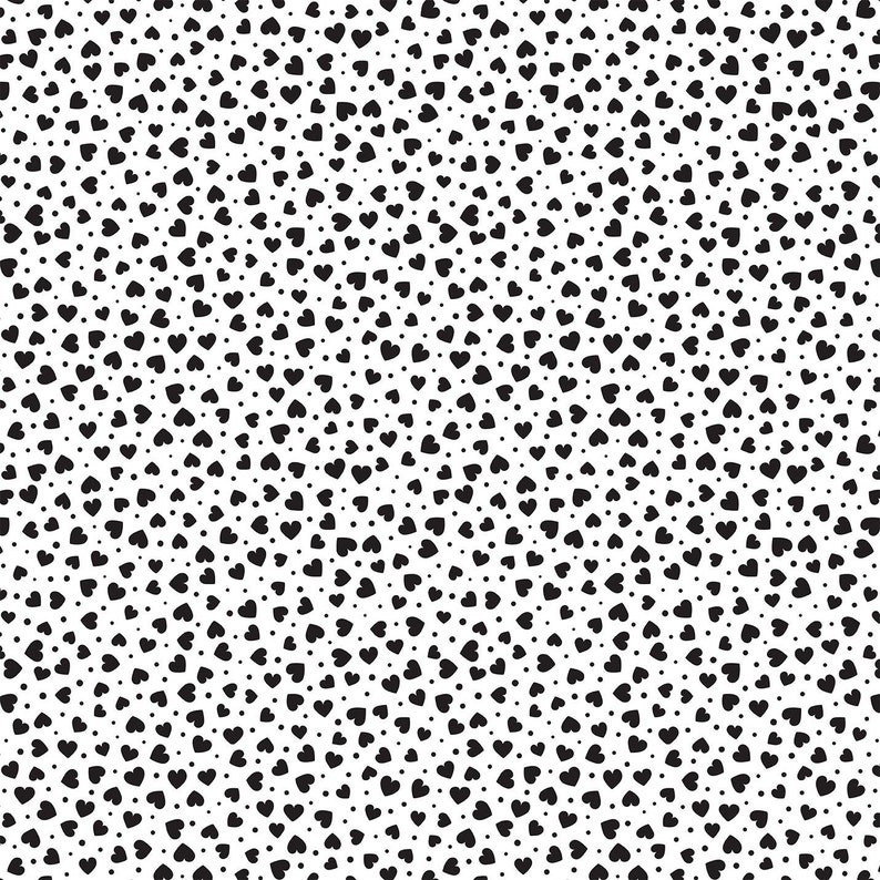 scuba mesh 4 way stretch fabric S292 velvet White and black hearts print lycra jersey fabric chiffon print to order