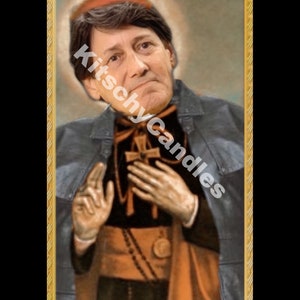 90 Day Fiance  Label for Saint Prayer Candle Leather David "Mmmmmmmmmm"