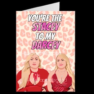 Darcey and Stacey 90 Day Fiance Inspired Birthday Card