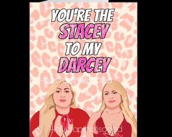Darcey and Stacey 90 Day Fiance Inspired Birthday Card