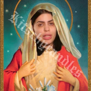 Saint Larissa 90 day fiance  Label for Prayer Candle *Label Only *