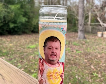 1000 lb Sisters Brother Chris Prayer  Candle Sticker/Label Only chris combs