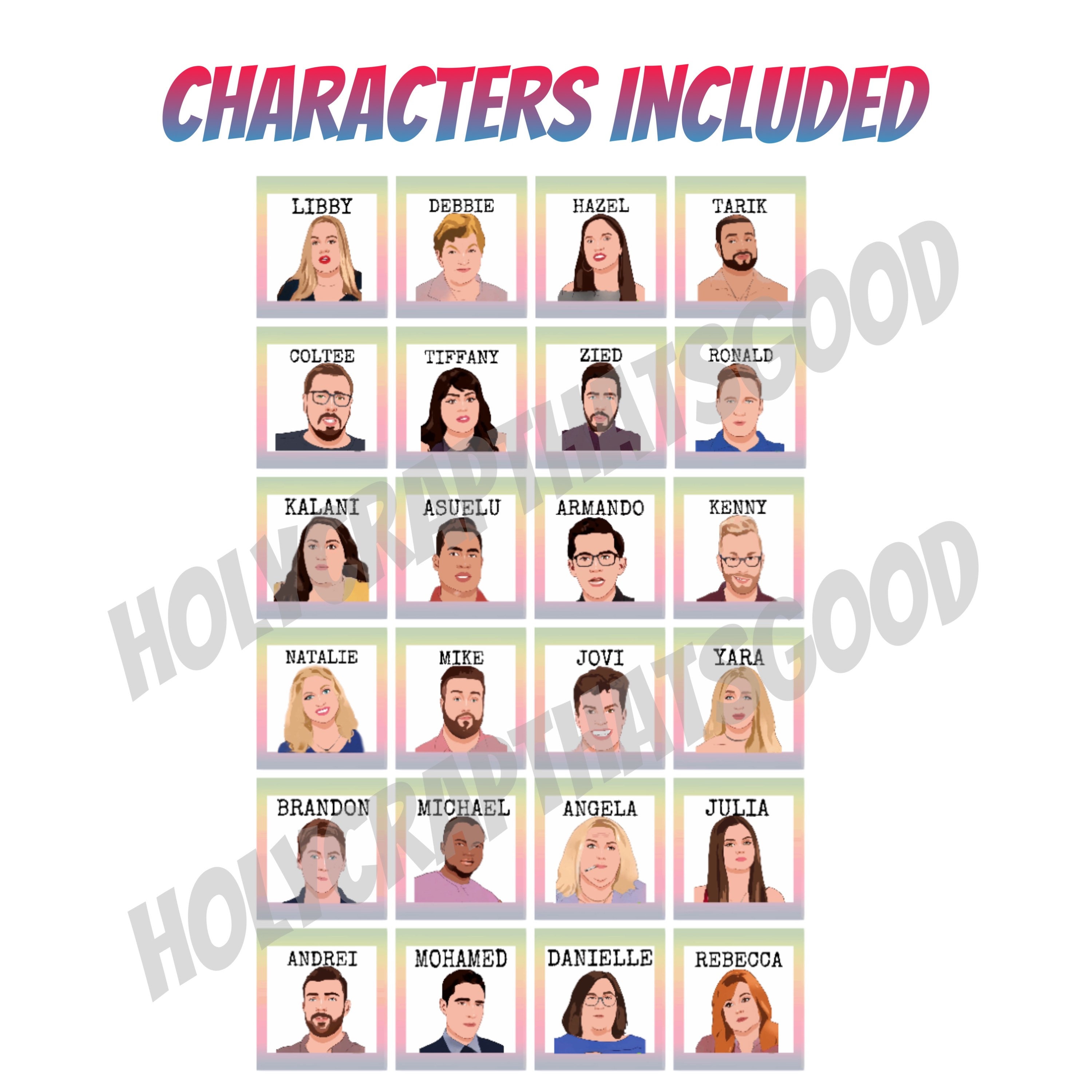 Guess Who Character Sheets Printable - Il Fullxfull.3250322425 L3ik 