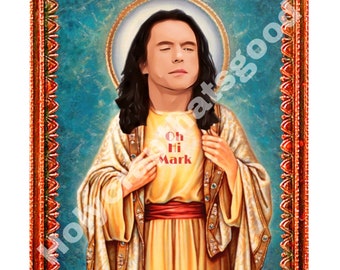 Tommy Wisseau  Sticker for Prayer Candle. *sticker only * oh hi Mark. The Room