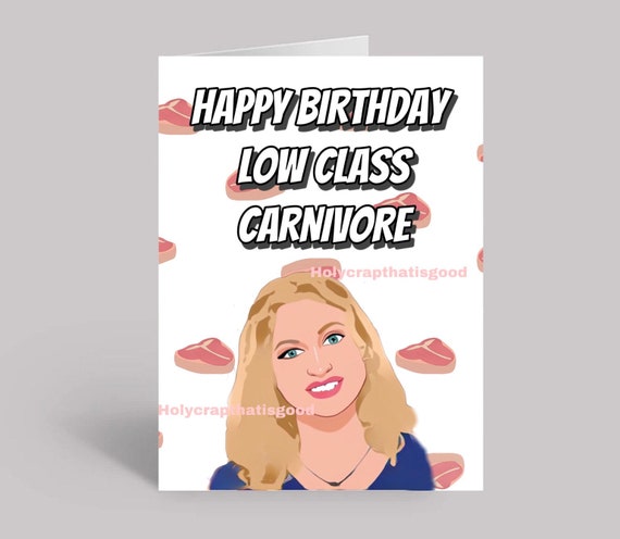 Natalie 90 Day Fiance Inspired Birthday Card - Etsy