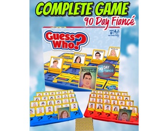 Complete 90 Day Fiance Guess Who Game Great Gift Funny