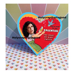 Judy Gemstone Valentine Sticker / Label- Works Great on Russell Stover Chocolate Heart Box.   Righteous Gemstones