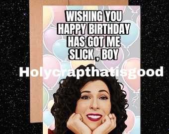 Judy Gemstone Birthday Card. Righteous Gemstones