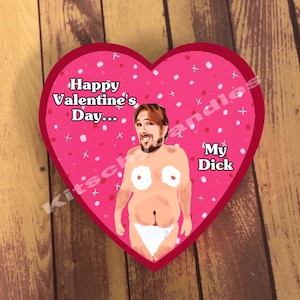 90 DAY FIANCE inspired Colt  Valentine heart sticker can fit on Russell Stover chocolate heart box.  Coltee
