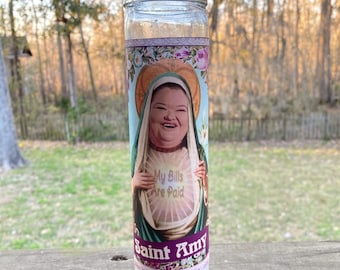 1000 lb Sisters Amy Prayer Candle Sticker/Label Only
