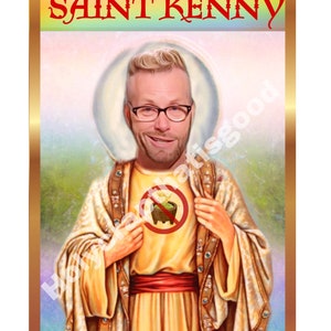 90 Day Fiance Kenny 90 Day Fiance Label for Saint Prayer Candle