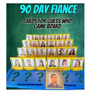 Cards for 90 Day Fiance Guess Who Game Great Gift Funny 2nd Edition *UNCUT *