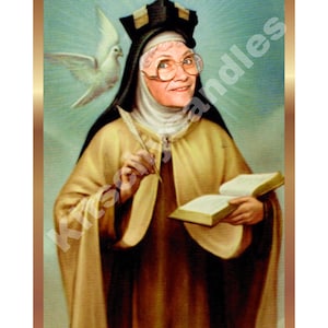 Saint Sophia Label Sticker for Saint Prayer Candle Golden Girls