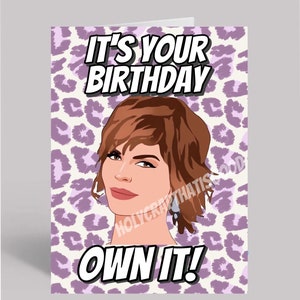 Lisa Rinna RHOBH Birthday Card Own It Real Housewives of Beverly Hills