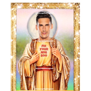 Cody Rigsby Sticker for Prayer Candle. *sticker only * Peleton Fix Your Wig Boo