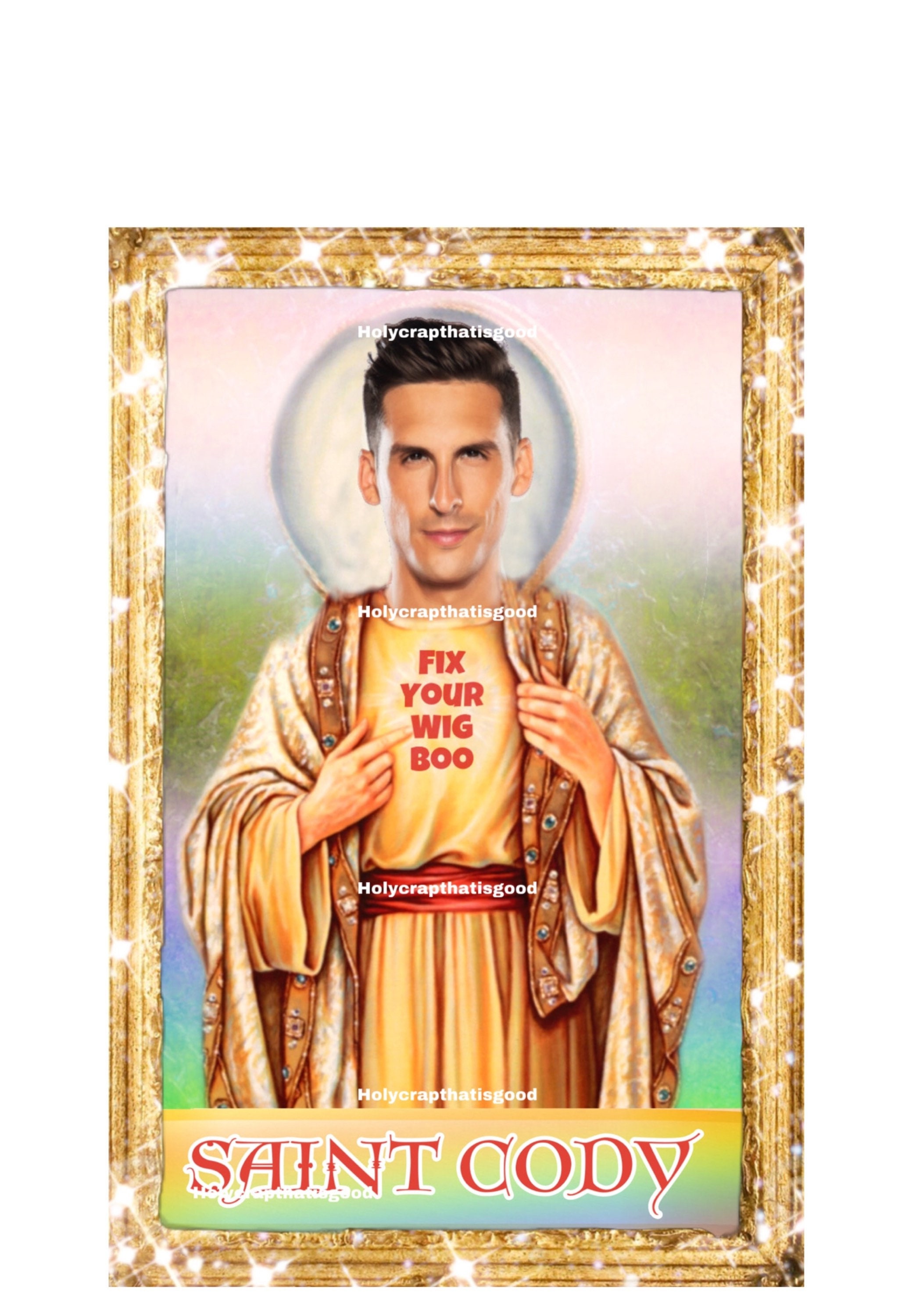 Cody Rigsby Sticker for Prayer Candle. sticker Only Peleton Etsy