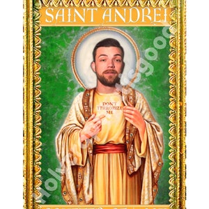 90 Day Fiance Andrei 90 Day Fiance Label for Saint Prayer Candle