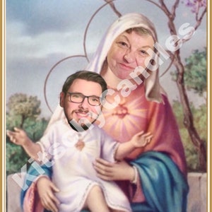 90 Day Fiance Deb Colt   Label for Prayer Candle "MaDebbie & Child" *Label Only *