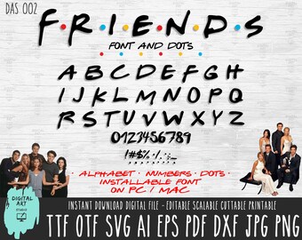 Download Friends Dots Etsy