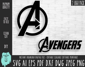 Download Avengers Svg Etsy PSD Mockup Templates