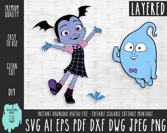 Download Vampirina Svg Etsy