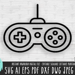Kommando Gliederung SVG, Vektor-Datei für Videospiel-Symbole Silhouette Cricut Procreate, PS4 5 Gaming digitaler Download PNG 355