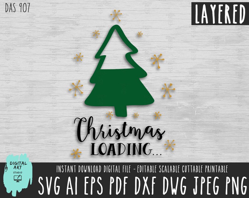 Download Christmas Loading Script Vector File Christmas Loading Svg Christmas Loading Clipart Printncut Silhouette Cricut Cameo Eps Png Jpg Ai 907 Clip Art Art Collectibles Kromasol Com