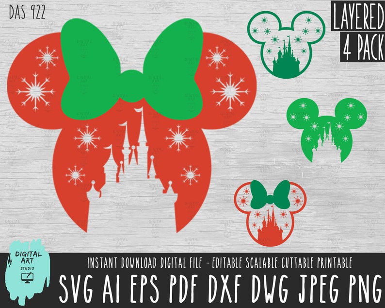 Free Free 109 Disney Castle With Mickey Ears Svg SVG PNG EPS DXF File