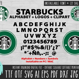 starbucks logo font starbucks logo font