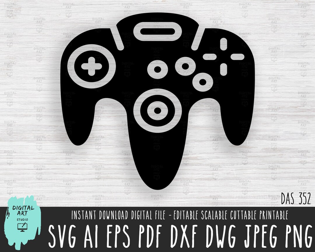 Controller Stick Icon Video Game Controller SVG, Joystick Icon Vector (digital Download) - Etsy