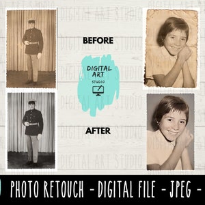 PHOTO RETOUCH Photoshop Service images Add Remove People Background Wedding Shower Photo Edit Memorial Gift Photo Restoring 24h RUSH Order
