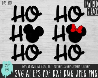 Santa Farmhouse Ho Ho Ho Yo svg eps dxf png cutting files for silhouette cameo cricut Sublimation Funny Christmas