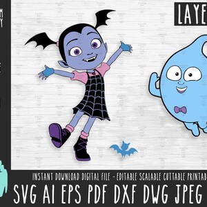 Vampirina Svg Etsy