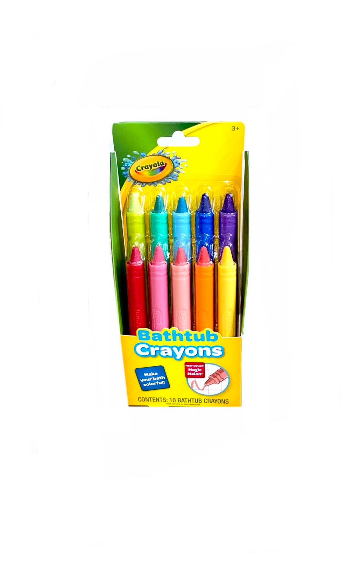 Crayola Bathtub Colorful Crayons Assorted Colors 10 Ct Etsy