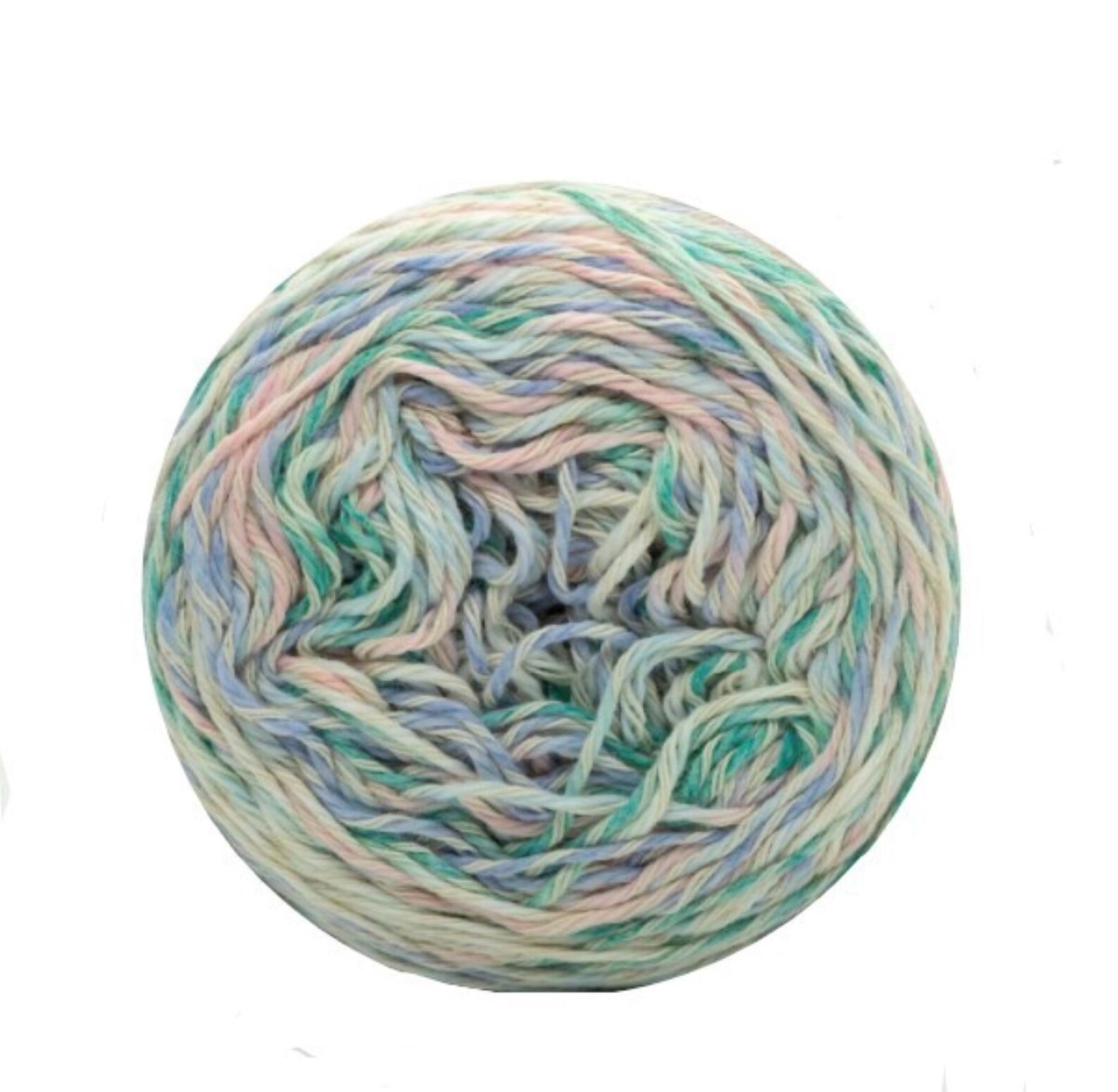 Lion Brand Yarn Comfy Cotton Blend Pastel 722 Sugarcane Yarn Etsy
