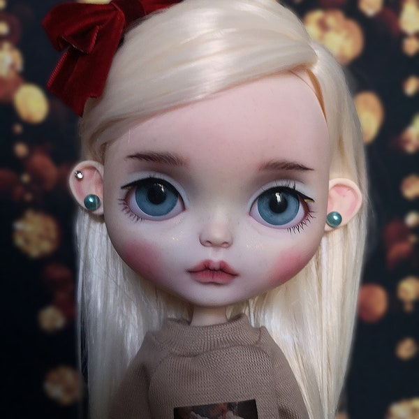 Blythe aangepaste pop ooak kunst verzamelbaar ongelooflijk