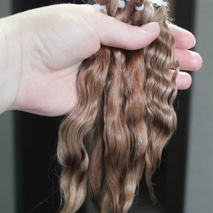 Mohair for dolls, Mohair doll hair, Premium angora hair, reborn hair, 17-18sm  0.35 oz